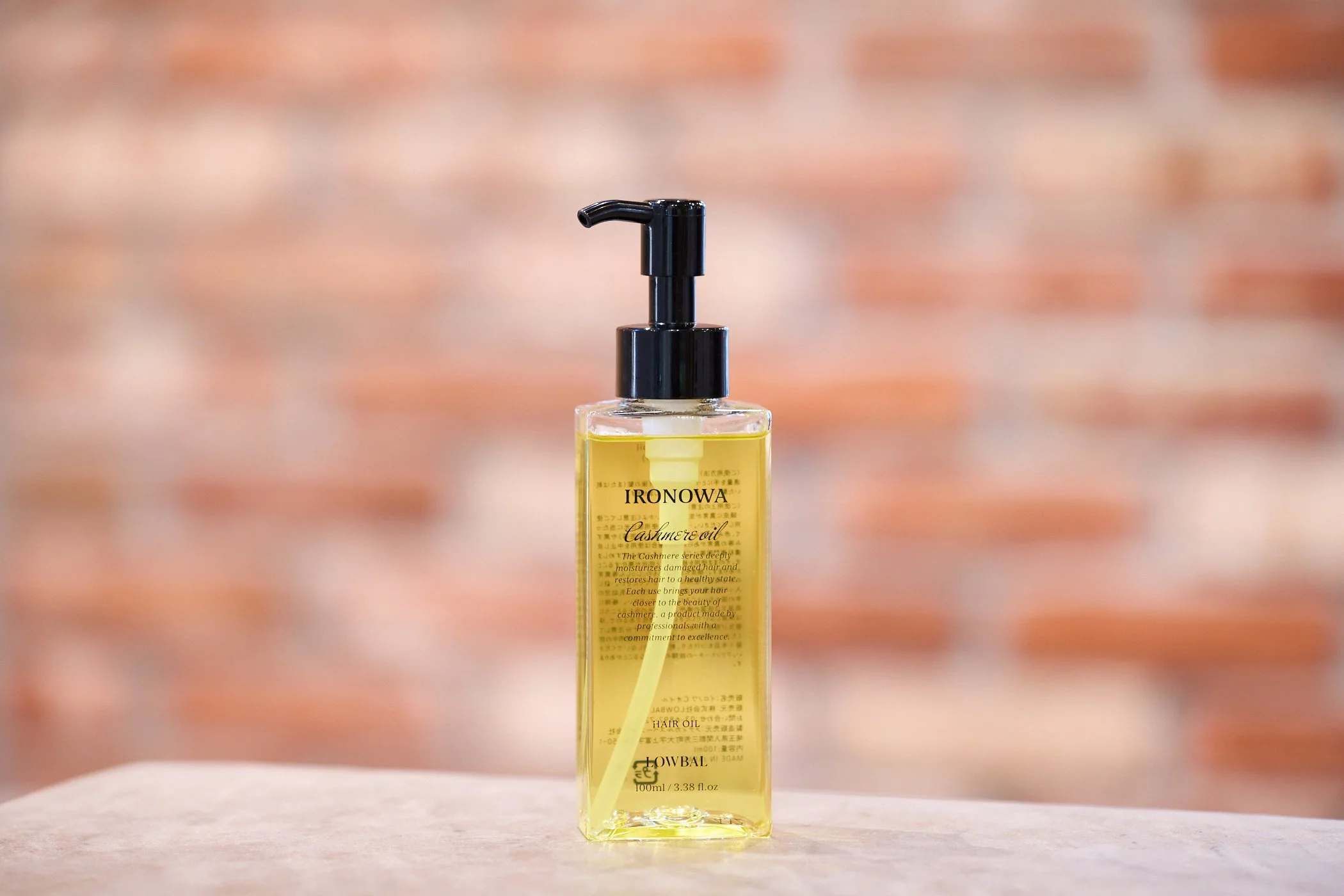 正規販売店】IRONOWA カシミヤ オイル — hair resort Bay Shore NY